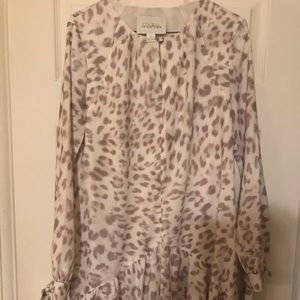 Mare mare leopard print dress from Anthropologie.
